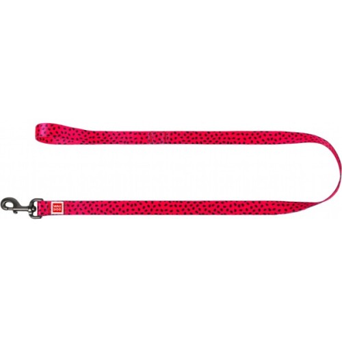 Повідець для собак WAUDOG Nylon "Кавун" M Ш 20 мм (4928)