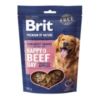 Ласощі для собак Brit Premium Semi-moist Snacks Beef with Apples напіввологі з яловичиною і яблуками 180 г (8595602573929)