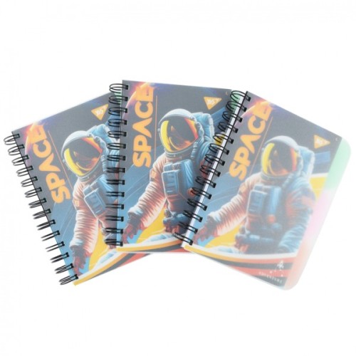 Блокнот Yes В6 Space adventure 144 аркуша пластикова обкладинка (681975)