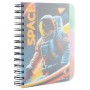Блокнот Yes В6 Space adventure 144 аркуша пластикова обкладинка (681975)