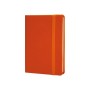 Книга записна Optima Vivella А6 128 аркушів лінія помаранчевий (O20390-06)