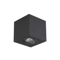 Світильник точковий Videx під лампу GU10 SPF01 накладний чорний (VL-SPF01-B)