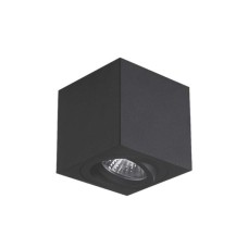 Світильник точковий Videx під лампу GU10 SPF01 накладний чорний (VL-SPF01-B)