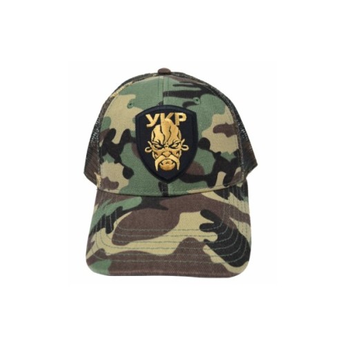 Кепка coFEE Army mesh "УКР" зелений камуфляжний (SH4038-55 CO/31399)