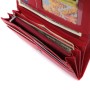 Гаманець ST Leather З натуральної шкіри Червоний (22695)