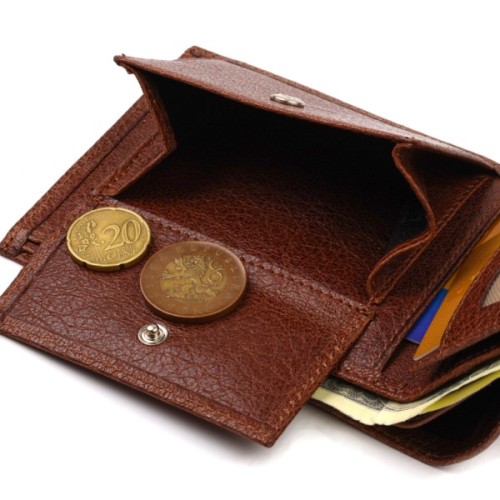 Гаманець Canpellini З натуральної шкіри Світло-коричневий (21765)