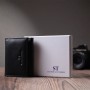 Гаманець ST Leather З натуральної шкіри Чорний (22742)