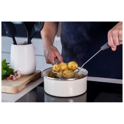 Шумовка KitchenAid Coreline, 37,3 см, сірий (KAS010OHCGG)