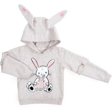 Кофта дитяча Breeze із зайчиком (16185-86G-beige)