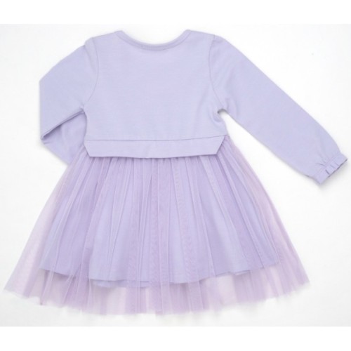 Плаття дитяче Breeze з фатиновою спідницею (21505-D-86G-lilac)