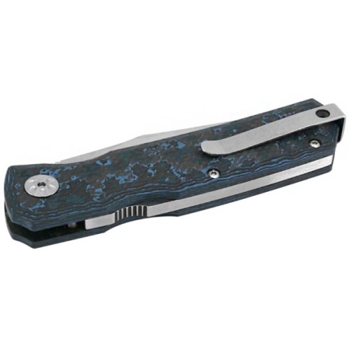 Ніж Maserin Power, Magnacut, fat carbon arctic blue (502/BM)