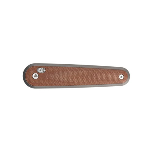 Ніж SRM Twin, Brown Micarta, Stonewash (251MB-MN)