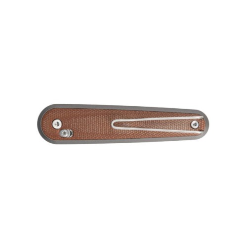 Ніж SRM Twin, Brown Micarta, Stonewash (251MB-MN)