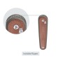Ніж SRM Twin, Brown Micarta, Stonewash (251MB-MN)