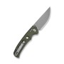 Ніж Civivi Noctis, Green Micarta, Stonewash (C24020C-3)