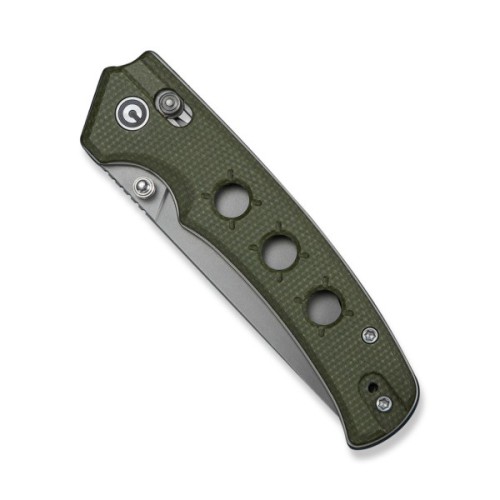 Ніж Civivi Noctis, Green Micarta, Stonewash (C24020C-3)