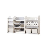 Дитячий стелаж Mealux Line White (KD-E196 White)