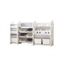 Дитячий стелаж Mealux Line White (KD-E196 White)