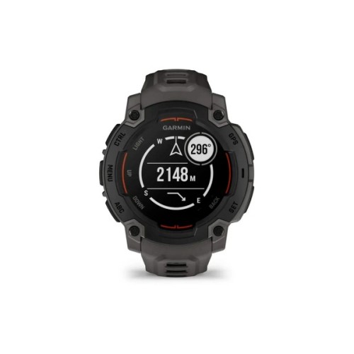 Смарт-годинник Garmin Instinct E, 45 mm, Black Bezel with Charcoal Band, GPS смарт-годинник (010-02933-00)