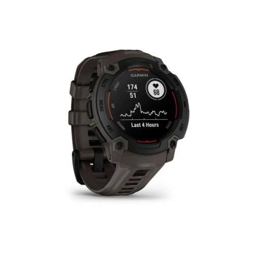 Смарт-годинник Garmin Instinct E, 45 mm, Black Bezel with Charcoal Band, GPS смарт-годинник (010-02933-00)