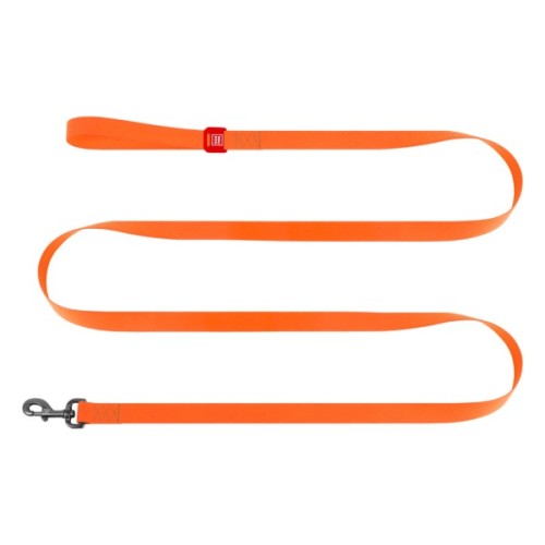 Повідець для собак WAUDOG Waterproof S Ш 15 мм Д 500 cм помаранчевий (27444)