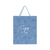 Подарунковий пакет Axent пластиковий Flower Symphony-3, 25х19 см (8503-43-A)