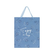 Подарунковий пакет Axent пластиковий Flower Symphony-3, 25х19 см (8503-43-A)