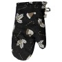 Кухонна прихватка Прованс Рукавиця Шапочки на чорному (036450)