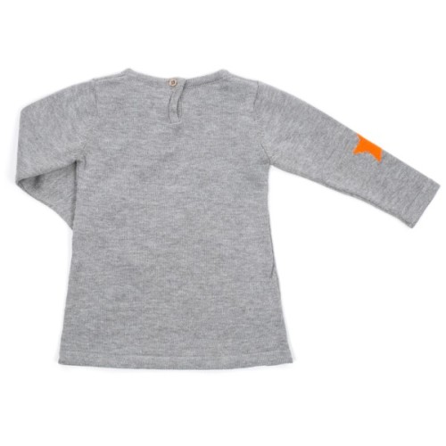 Кофта дитяча Na із зірочками (NNS 18-010-80-gray)