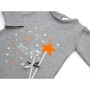 Кофта дитяча Na із зірочками (NNS 18-010-80-gray)