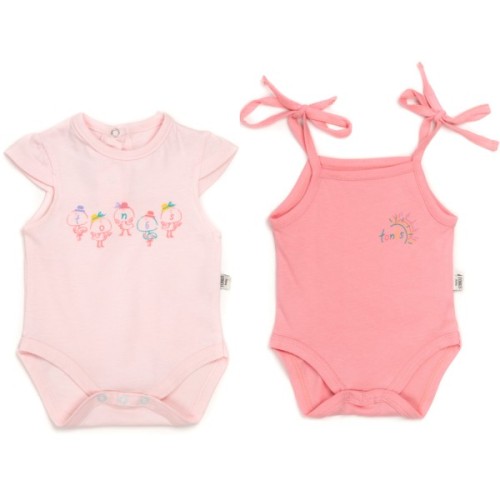 Набір дитячого одягу Miniworld набір 2 штуки (4753-68G-pink)