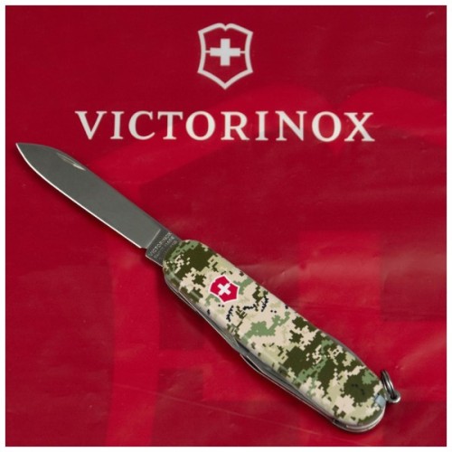 Ніж Victorinox Spartan Army 91 мм Піксель + Лого (1.3603.3_W3941p)