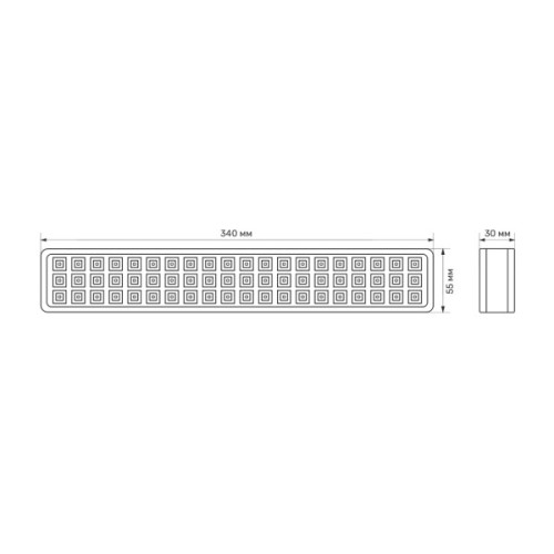 Світильник TITANUM LED аварійний 60 LED 6500K (TL-EM1108)