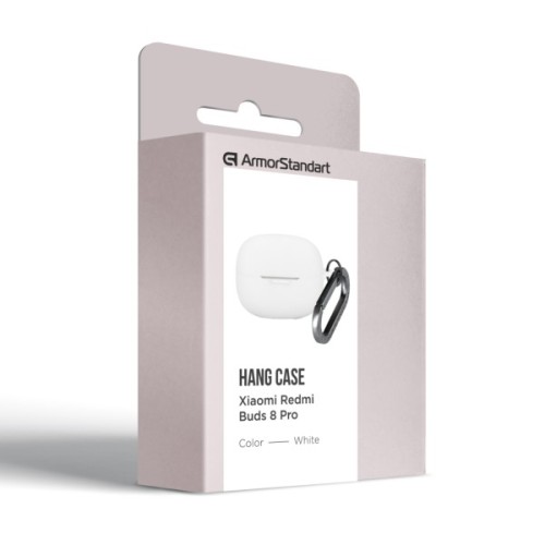 Чохол для навушників Armorstandart Hang Case For Xiaomi Redmi Buds 8 Pro White (ARM91110)
