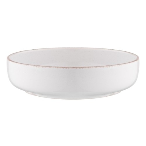 Тарілка Ardesto Lazio, 730мл, 18.5см, кераміка, білий (AR1518W)