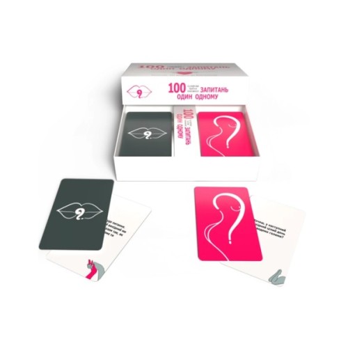 Настільна гра Bombat game 100 запитань один одному (укр.) (800446)