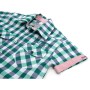 Сорочка дитяча Aziz у клітинку (19130-110B-green)
