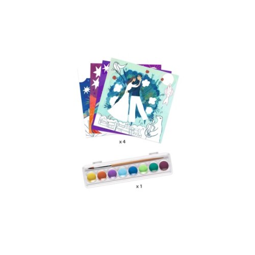 Набір для творчості Djeco Художній комплект для малювання "Уві сні" (DJ09380)