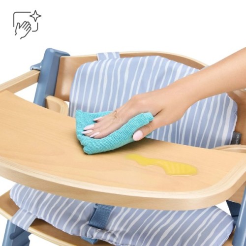 Стілець для годування Kinderkraft с подушкой Enock Nordic Breeze (5902533929719)