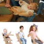 Стілець для годування Kinderkraft с подушкой Enock Nordic Breeze (5902533929719)