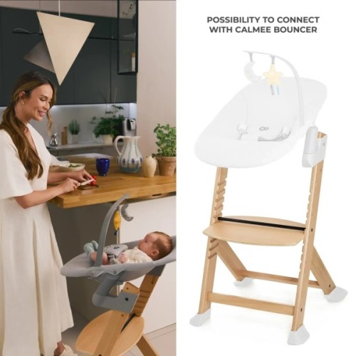 Стілець для годування Kinderkraft с подушкой Enock Nordic Breeze (5902533929719)