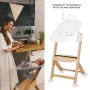 Стілець для годування Kinderkraft с подушкой Enock Nordic Breeze (5902533929719)
