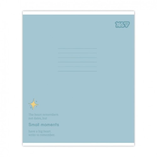 Зошит Yes Small moments А5 18 аркушів лінія (768689)