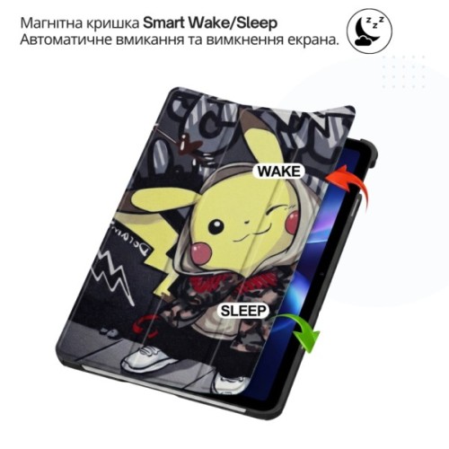 Чохол до планшета BeCover Smart Case Xiaomi Redmi Pad 2 SE 9.7" (2026) Pikachu (715838)