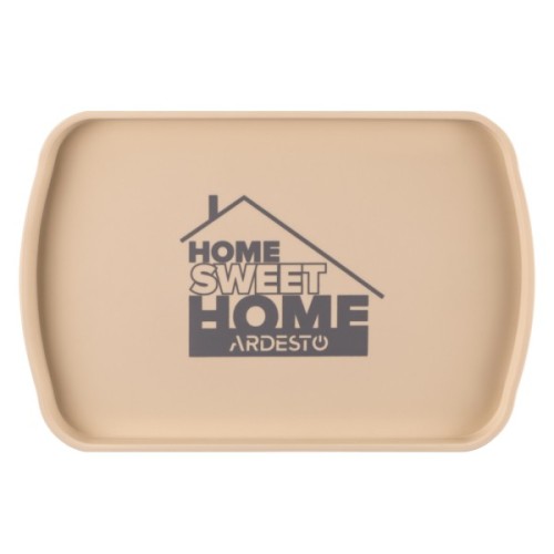 Контейнер для зберігання Ardesto З кришкою Бежевий 6 л (ARHC2506B)