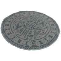 Туристичний килимок Easy Camp для пікніка Bilberry Round Carpet 150 cm (180139) (932254)