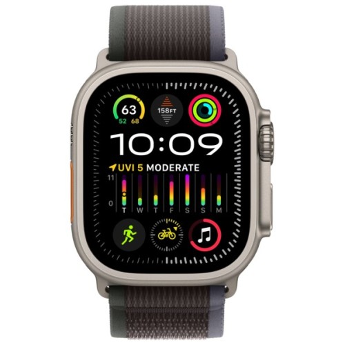 Ремінець до смарт-годинника Armorstandart Trail Loop для Apple Watch 49/46/45/44/42 (Series 1-3) Blue Black (ARM74229)