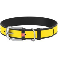 Нашийник для тварин WAUDOG Design з QR паспортом "Бетмен 2" XS Ш 12 мм Д 20-28 см(чорний) (0013-1004-01)