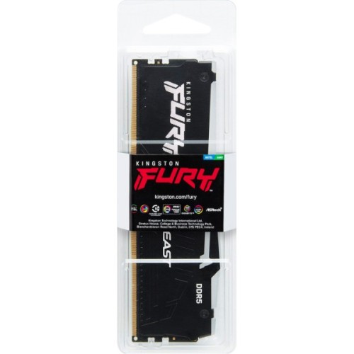 Модуль пам'яті для комп'ютера DDR5 32GB 6000 MHz Beast RGB EXPO Black Kingston Fury (ex.HyperX) (KF560C36BBE2A-32)