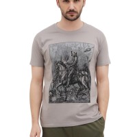 Футболка Sol's Imperial Knight Death and the Devil світло-сірий S (11500380/394S)